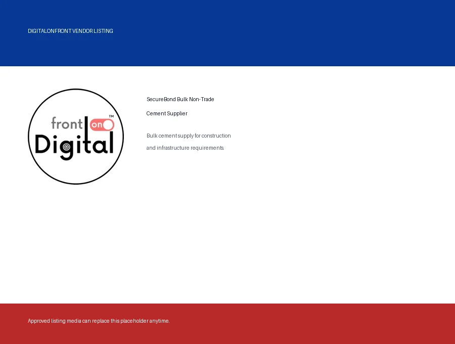 SecureBond Bulk Non-Trade Cement Supplier listing image