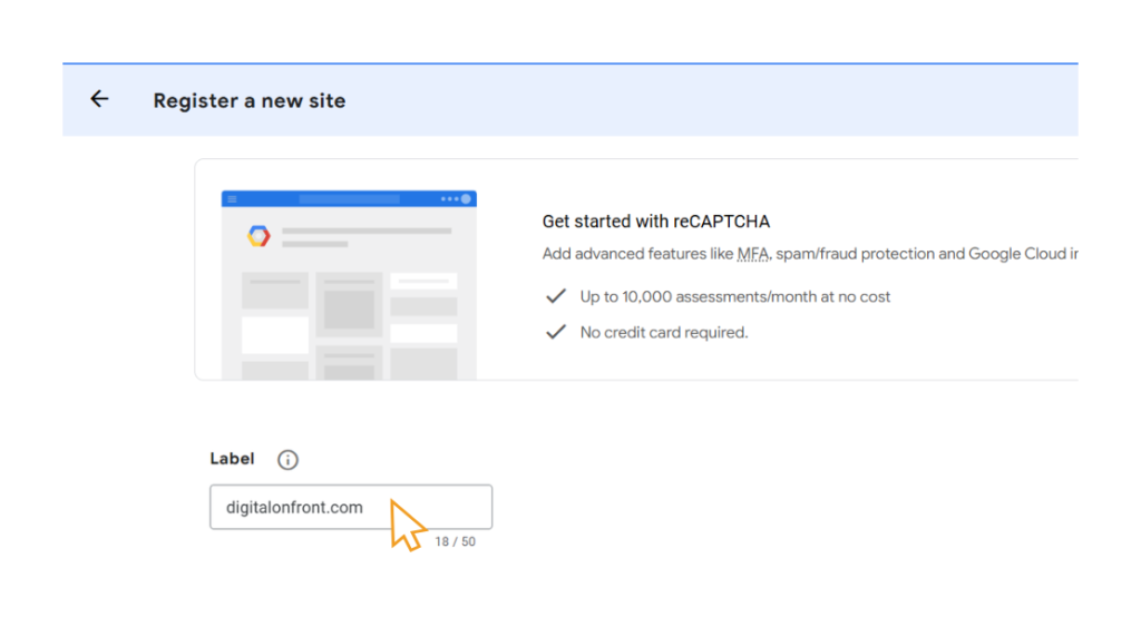 Labeling Your reCAPTCHA​