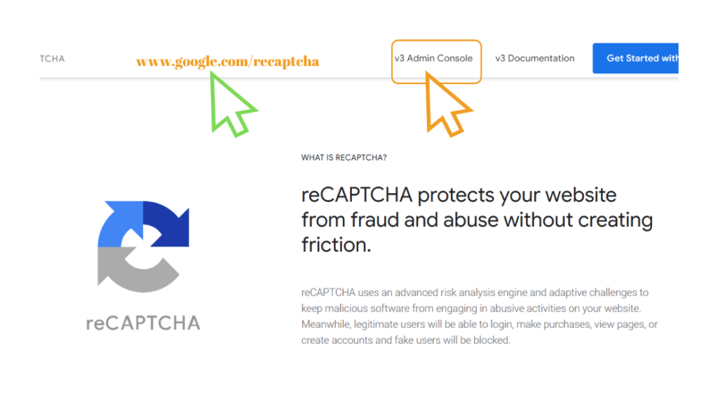 Setting Up reCAPTCHA in Google​